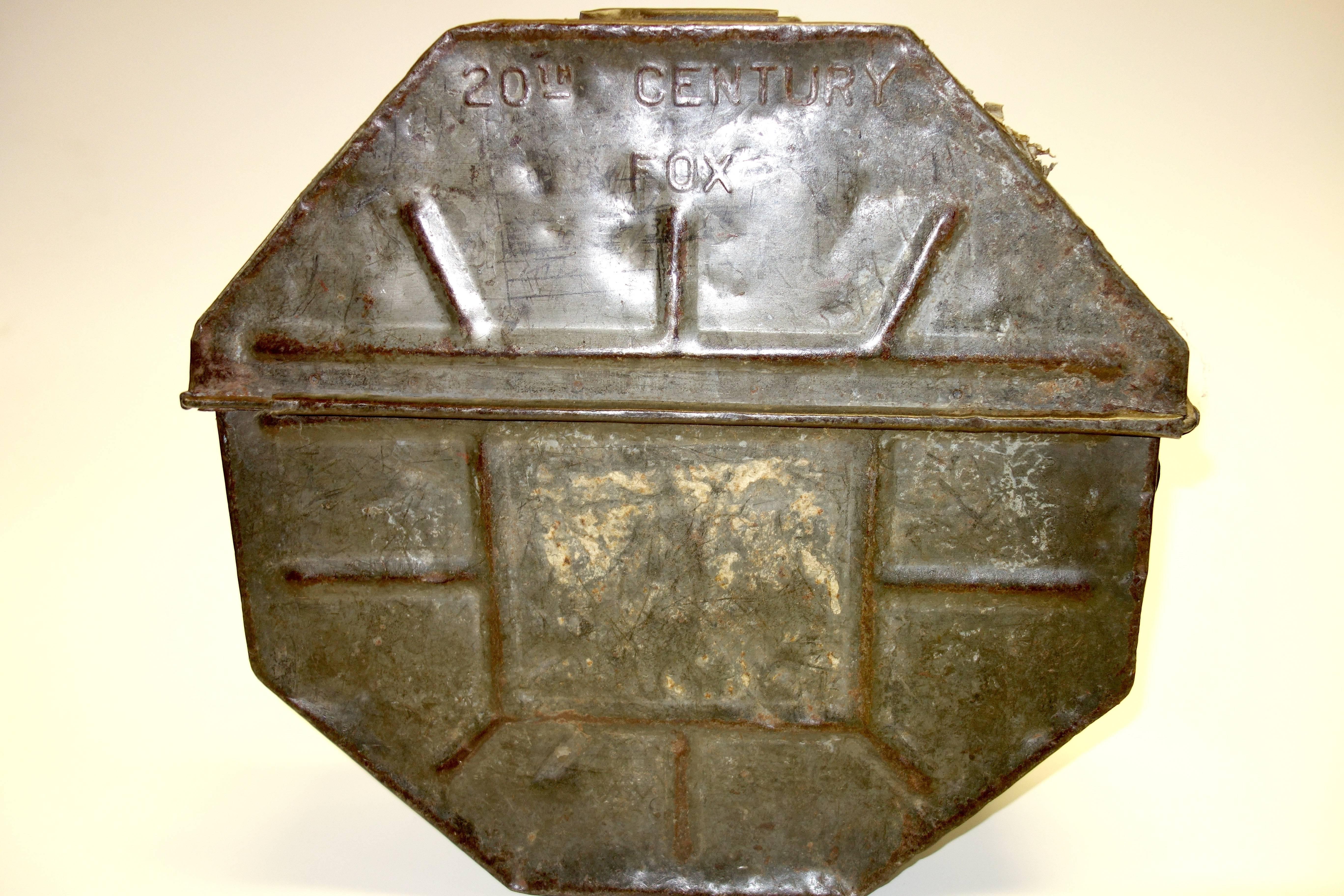 American 20th Century Fox Studios Movie Shipping Container, circa 1940, Show as Sculpture For Sale