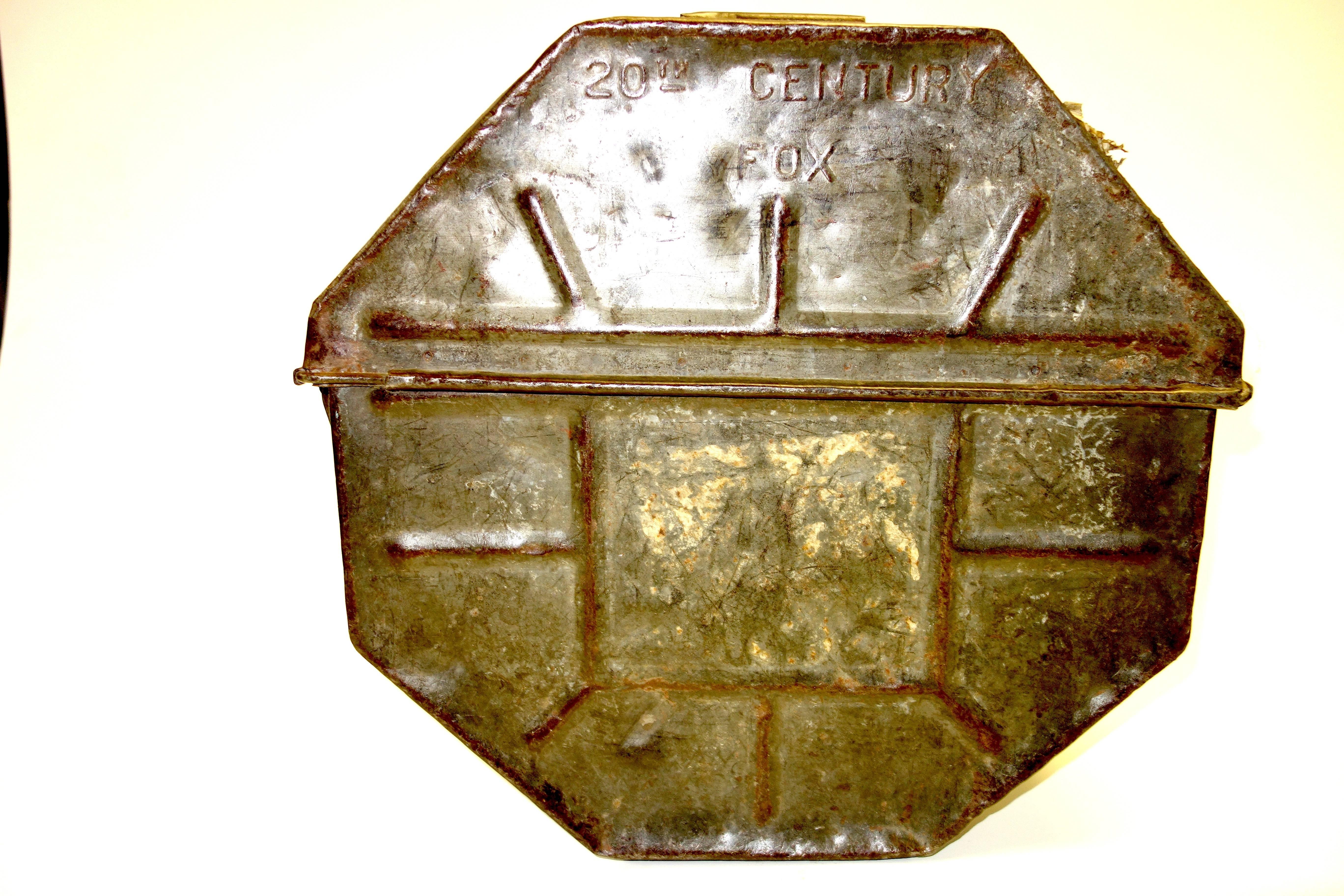 20th Century Fox Studios Movie Shipping Container, circa 1940, Show as Sculpture For Sale 1