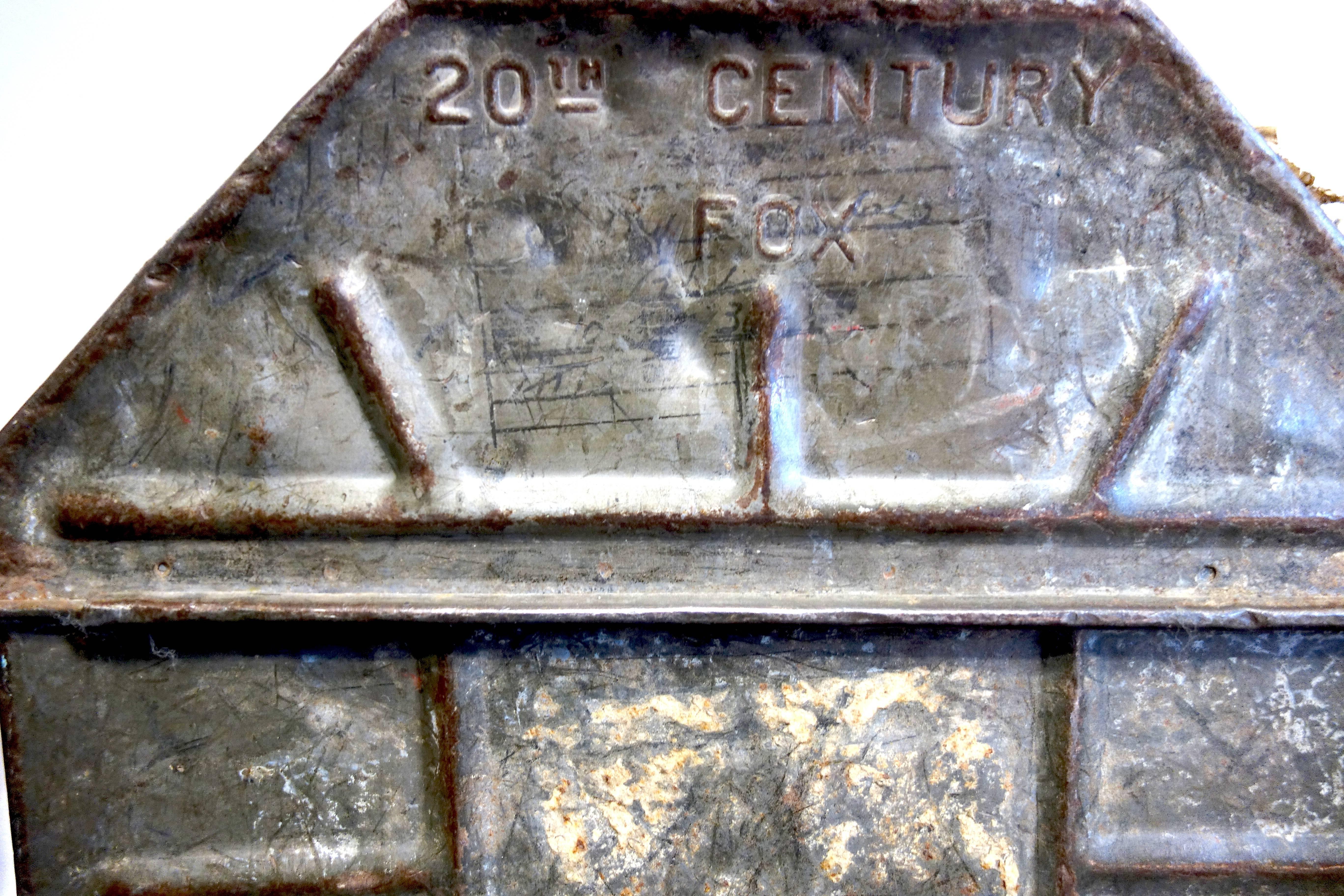 American 20th Century Fox Studios Movie Shipping Container, Circa 1940, Show as Sculpture For Sale