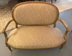 Louis XVI style settee