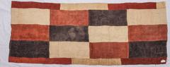 African textile Kuba Zaire, suitable for table or Wall Hanging