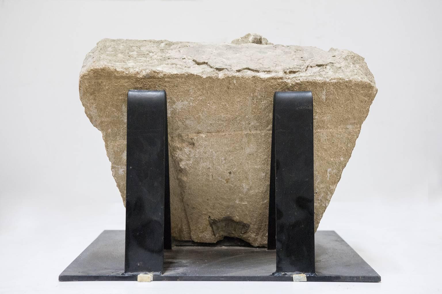  Musealer Stein Gandhara Großplastik (18. Jahrhundert und früher) im Angebot