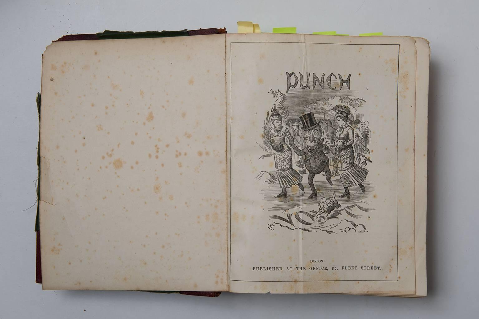 Old English book PUNCH In Fair Condition In Alessandria, Piemonte