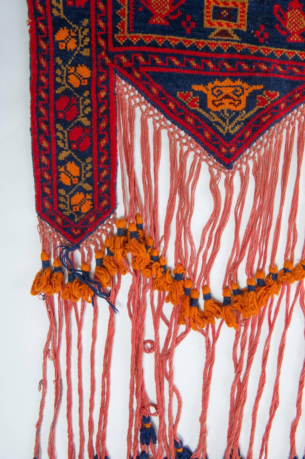 20th Century Above Door Nomad Turkoman Tent Named Kapunnuk