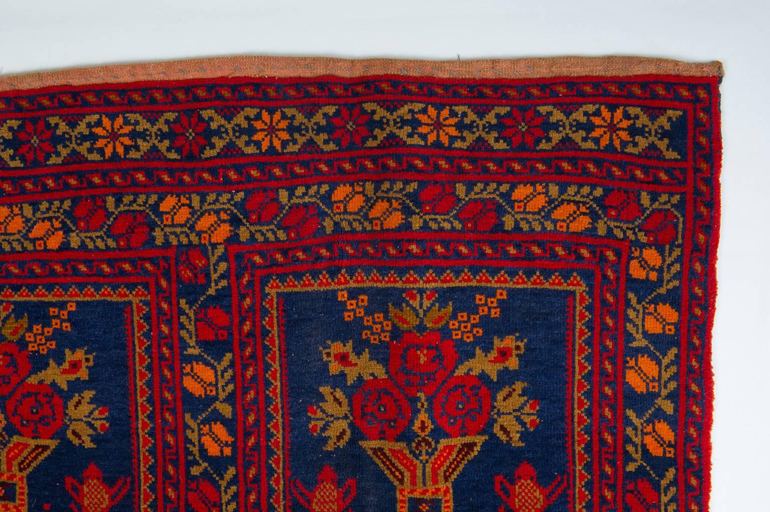Wool Above Door Nomad Turkoman Tent Named Kapunnuk