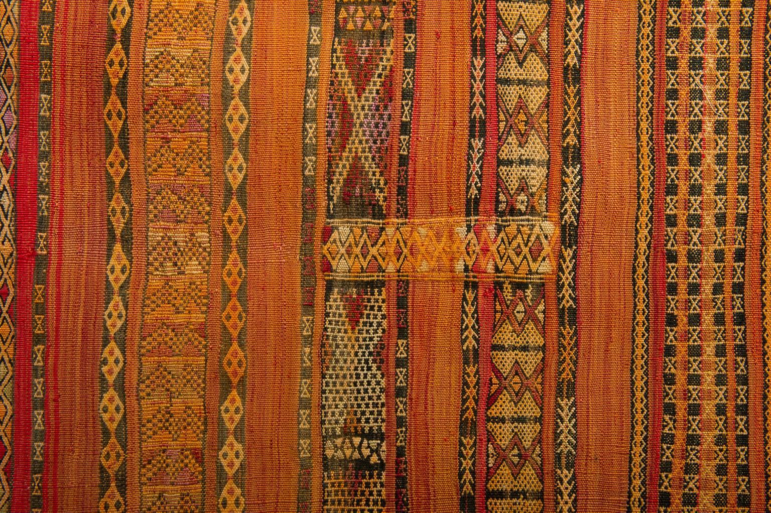  Tuareg Rare Silk Mat, Also for Wall For Sale 1