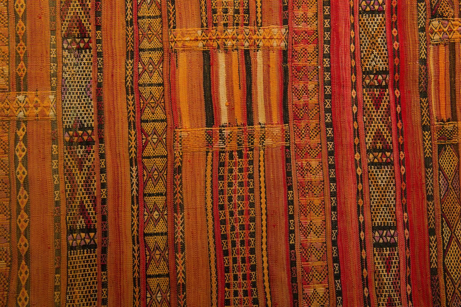  Tuareg Rare Silk Mat, Also for Wall For Sale 2