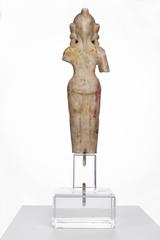 Sculpture  Antique Marble Indian Statue