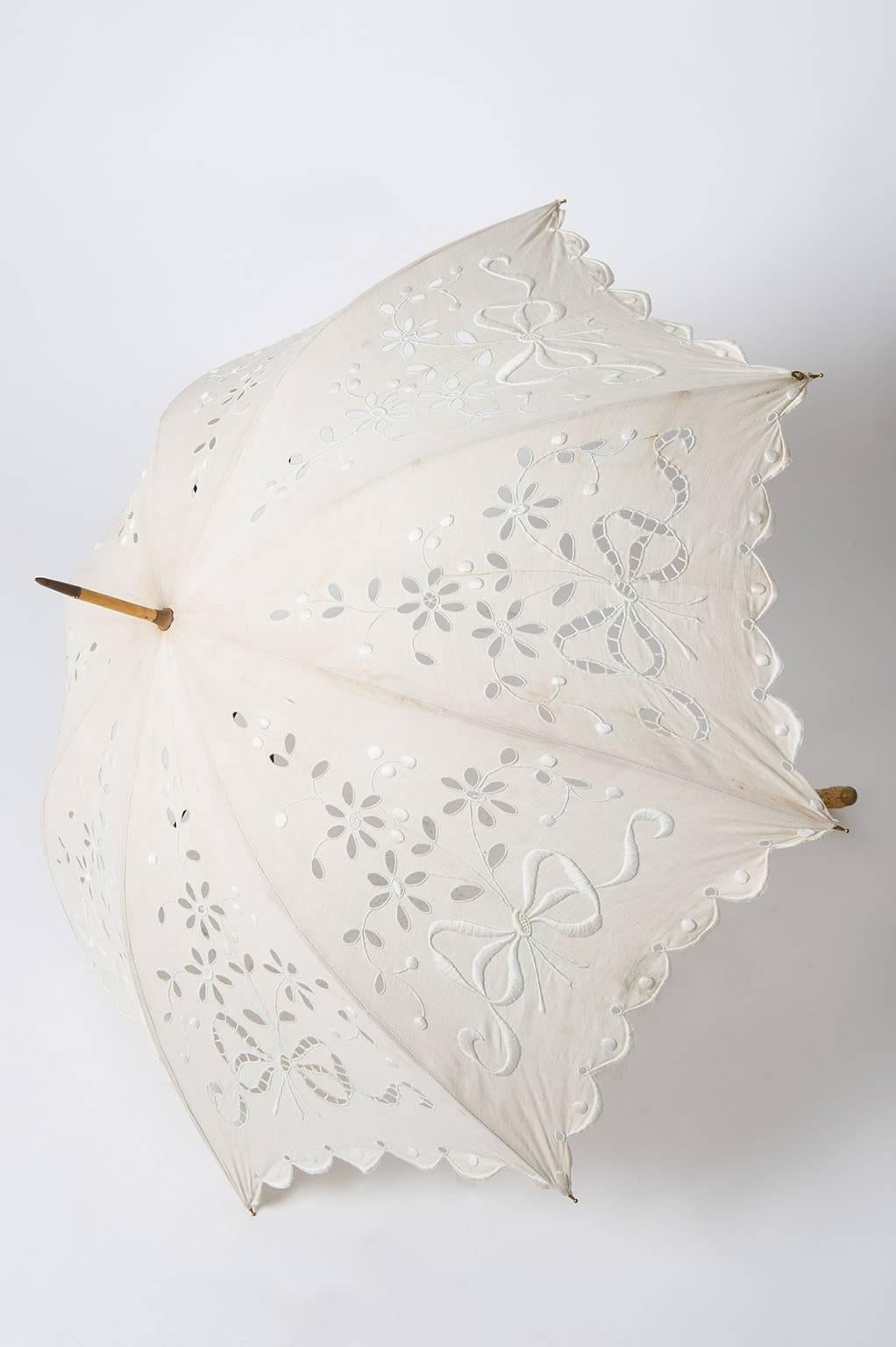 19th Century Summer ! French Old  Parasol For Sale