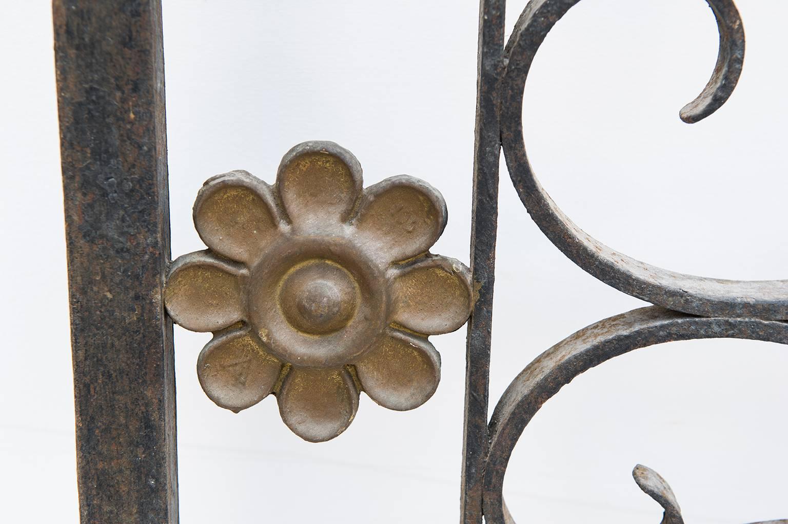 iron gate headboard