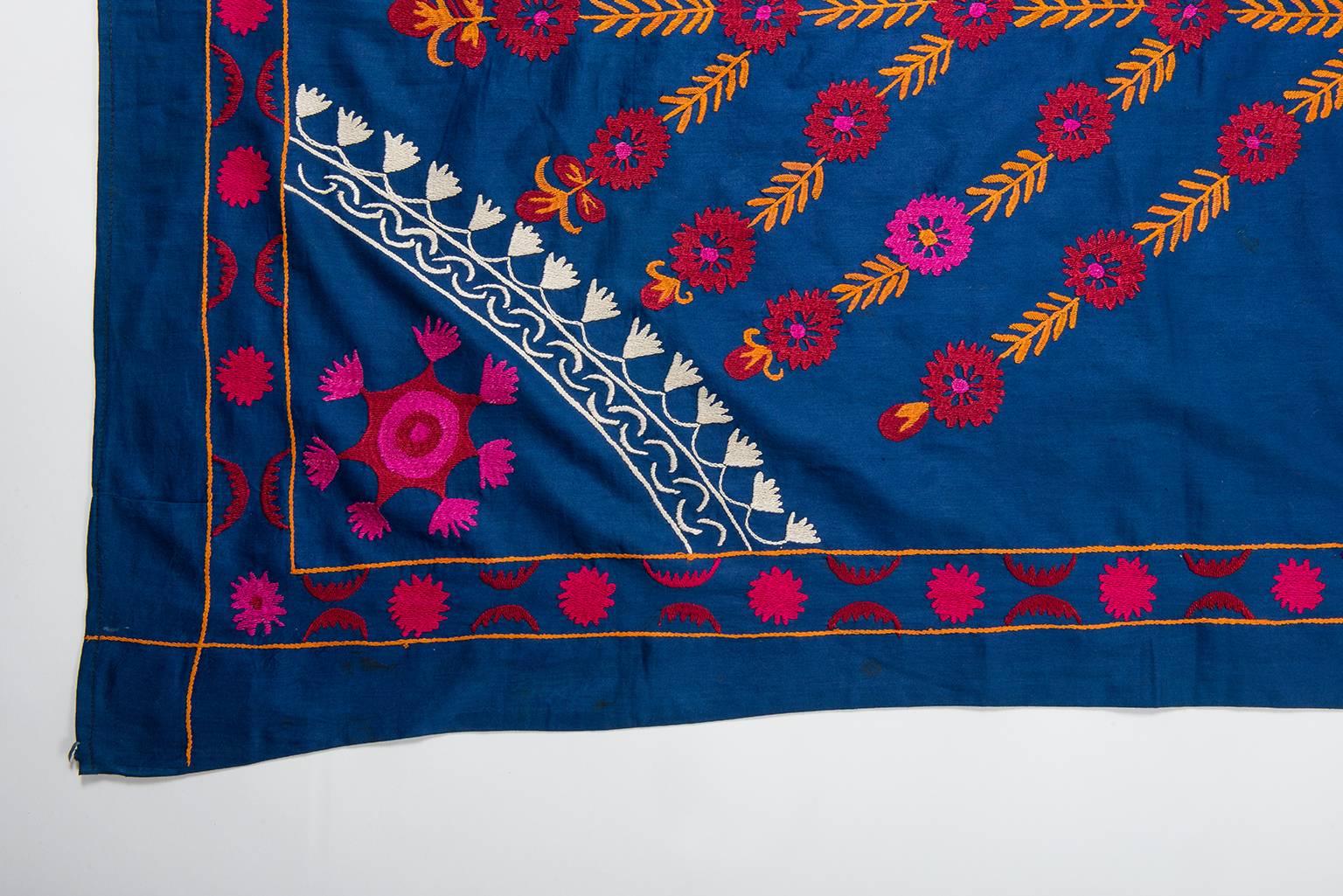 Embroidered  Uzbekistan  Susani, Suitable as Bedspread or Table Cover