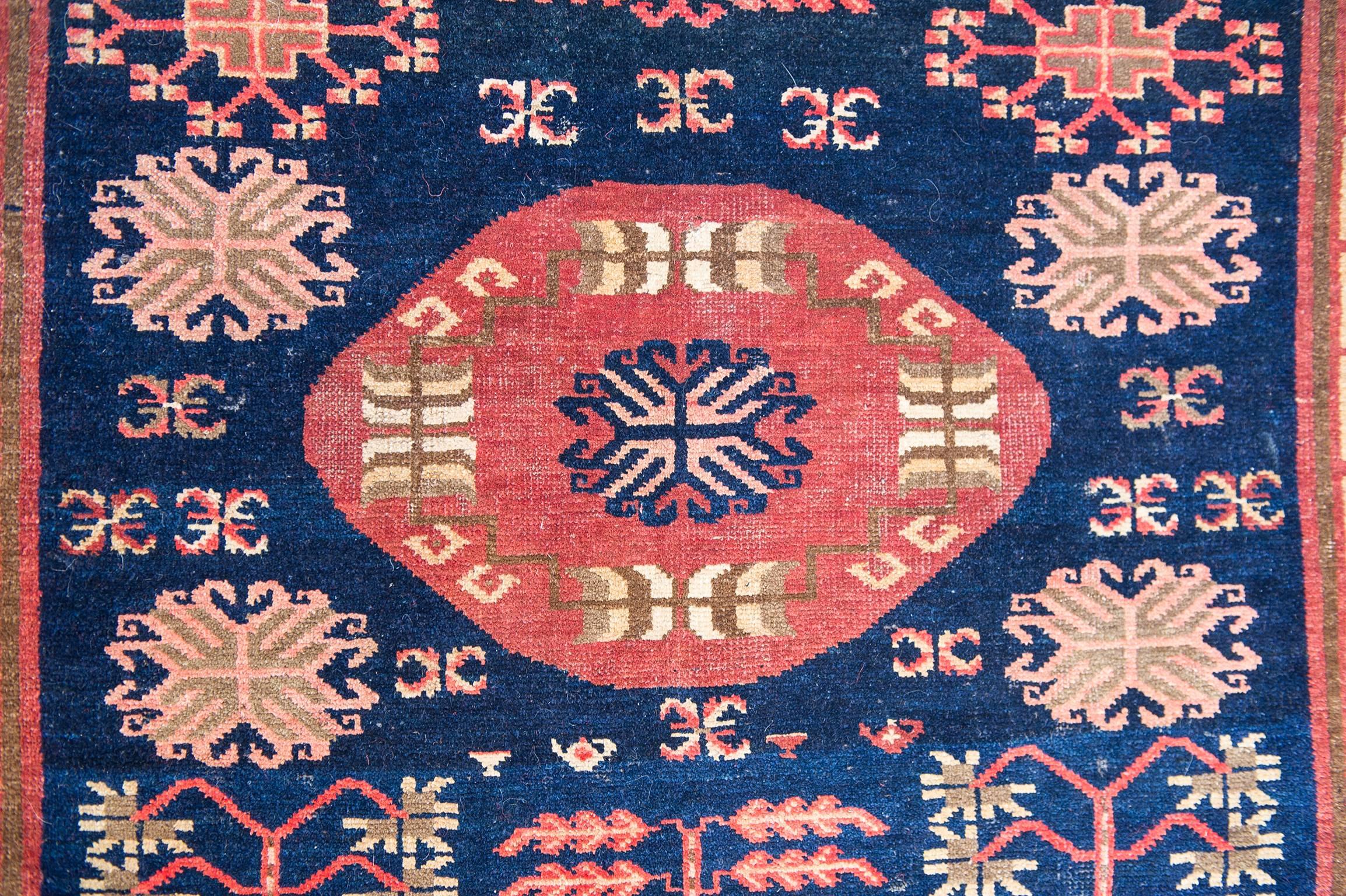Karabagh Vintage  Caucasian Carpet For Sale 2