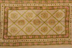 Vintage Italian Hand-Knotted Wool Rug, Pastel Colors, 1949