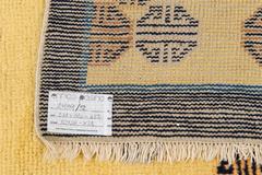 Vintage Ningxia Rug with Rare Cintamani Pattern