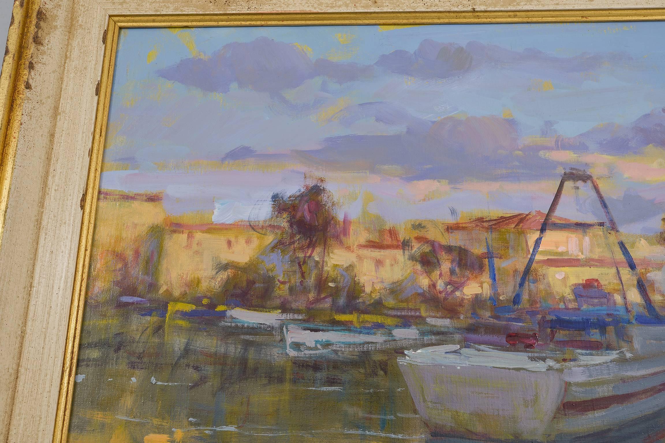 Canvas Italian  Sea  Painting 