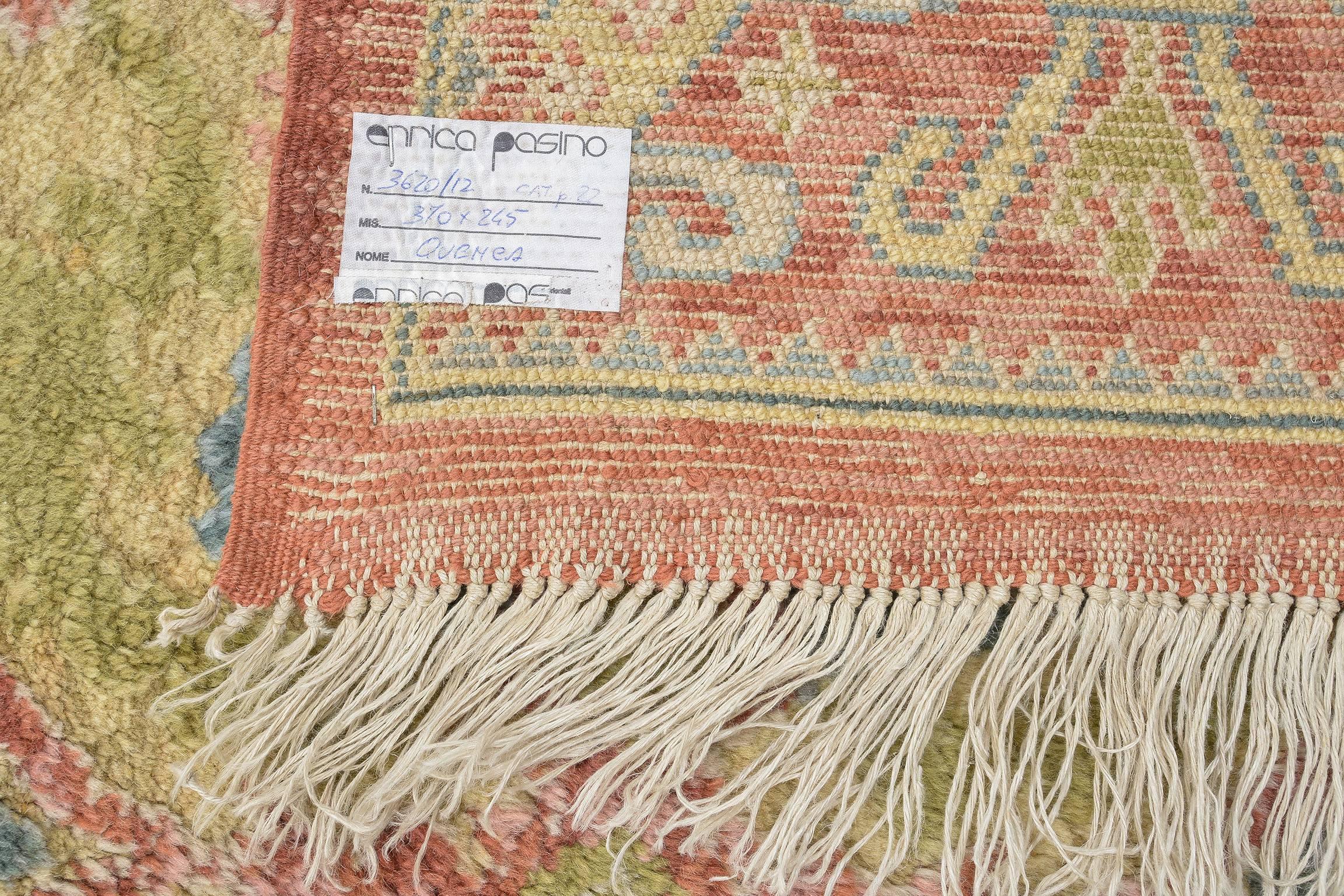 Spanish Colonial Rare Old  CUENCA Spanish Carpet  for FINAL SALE For Sale