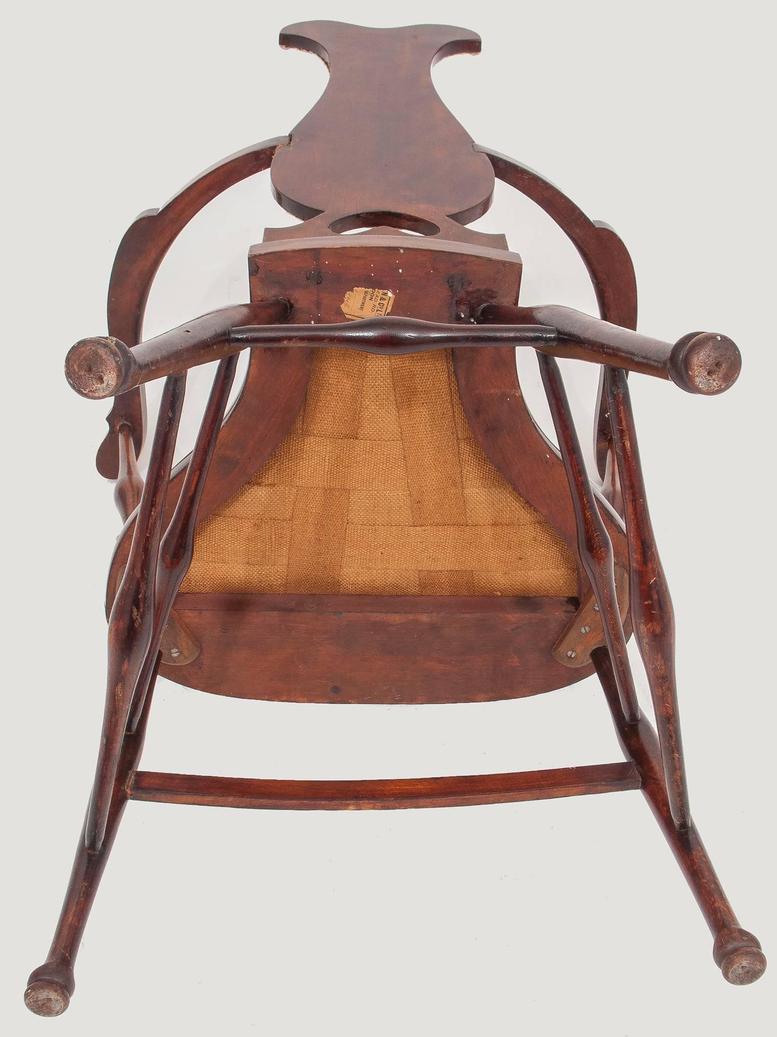 Pearwood Old English High Chair