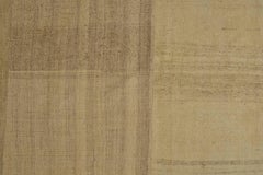 Minimal Minimalistisches Flachgewebe aus altem Kelim
