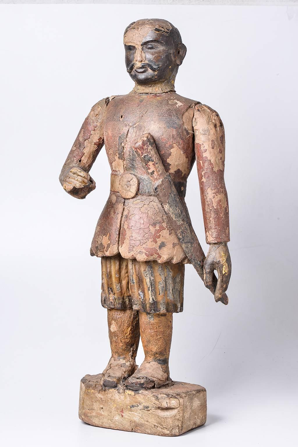 wood indian statue