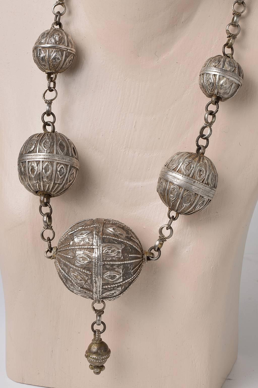 berber silver necklace