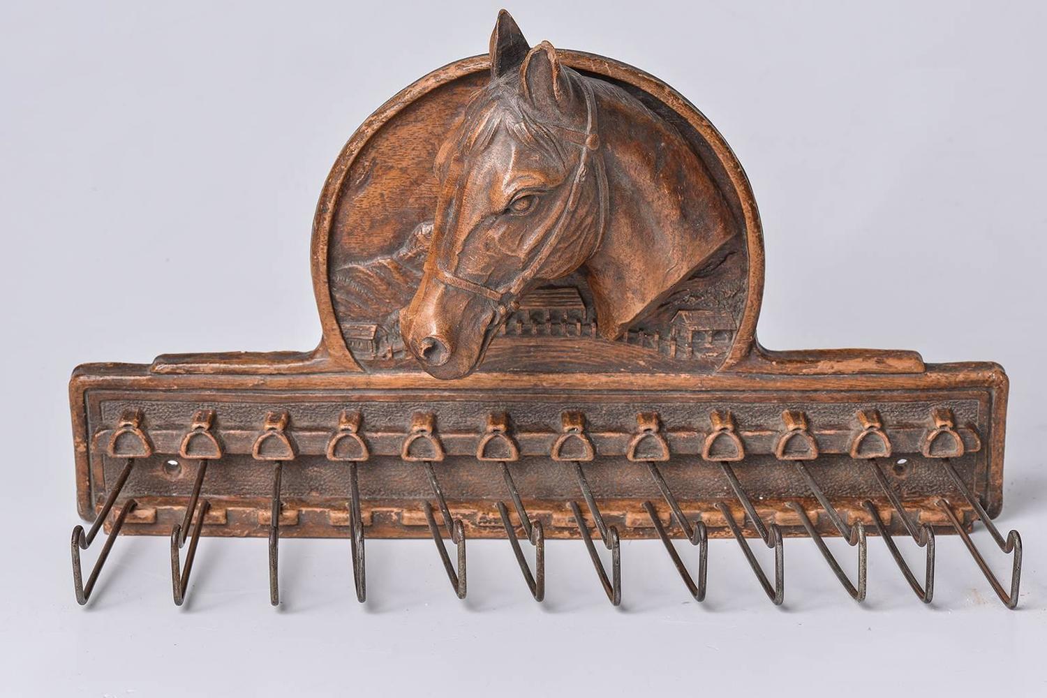 Vintage American Tie Rack For Sale at 1stdibs