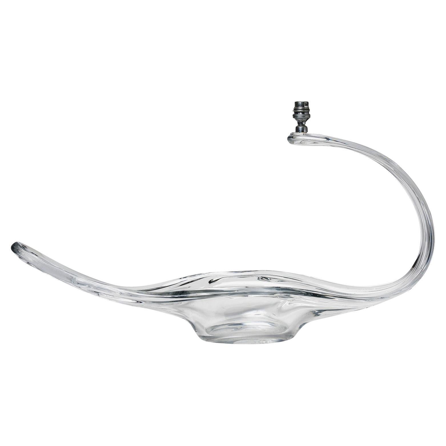 Murano "Gondole" Seltene Glas Tischlampe im Angebot