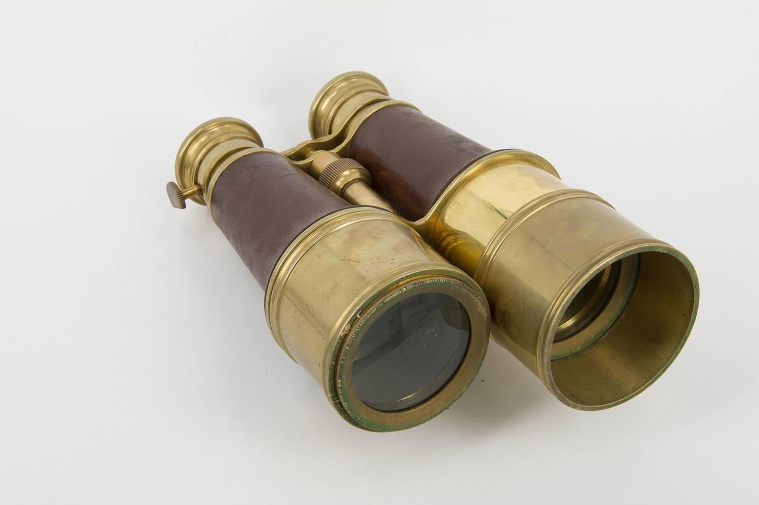 Italian Old Binoculars Mariner for Naval Officer