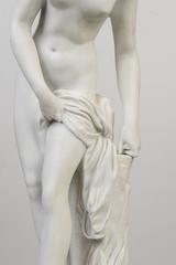 French Old Statue in Biscuit "d'après Falconet"