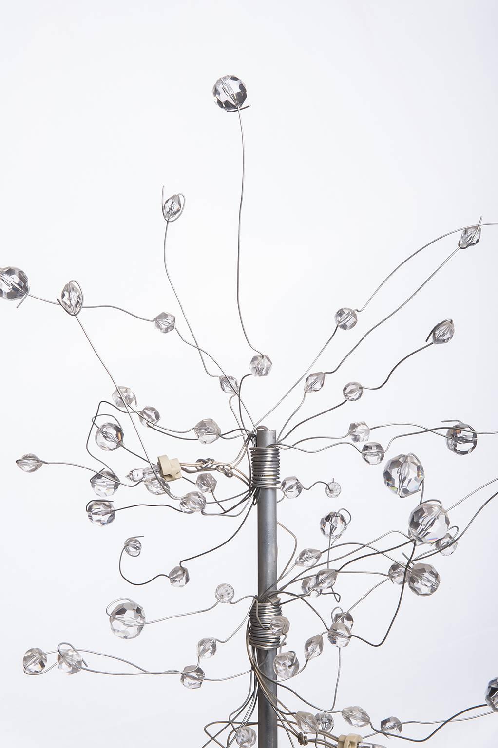 French  Table Lamp Modern Lamp by Artist Salih Mehchi, Perfect for Christmas For Sale