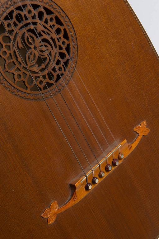 Old German Lute For Sale at 1stdibs