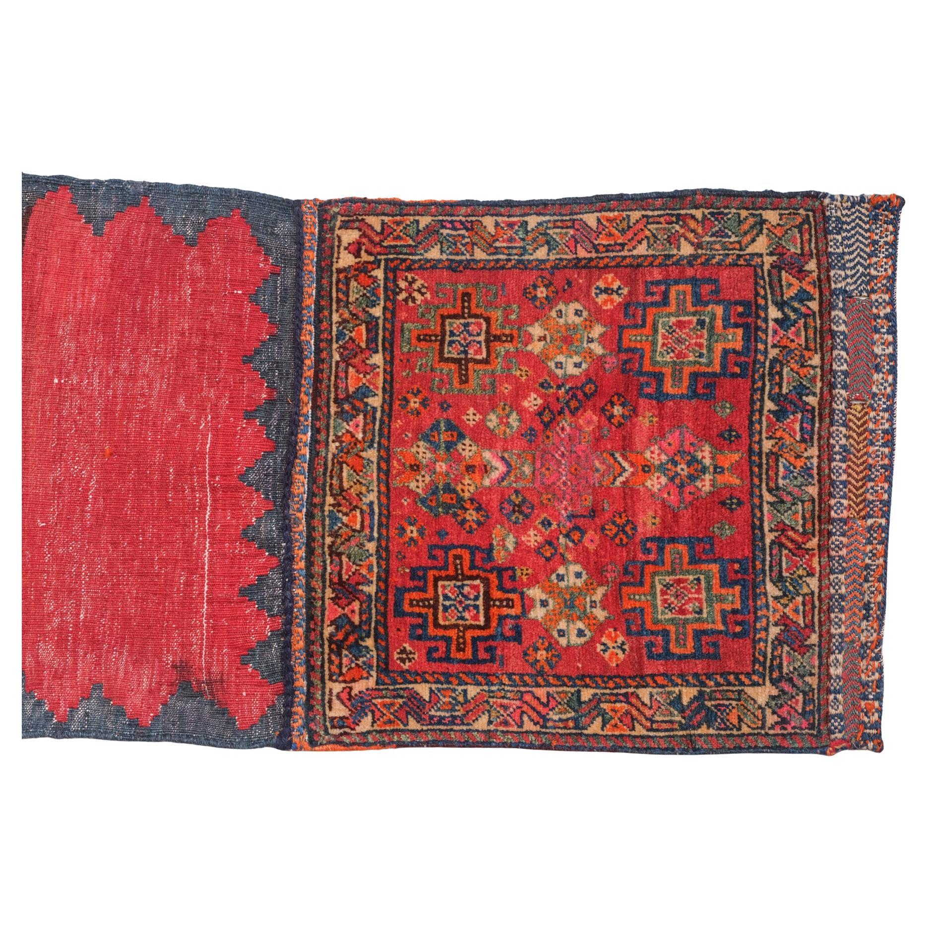 Central Asian Nomadic Saddlebag from My Private Collection For Sale