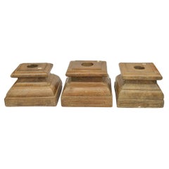 Three Ancient Wooden Capitols