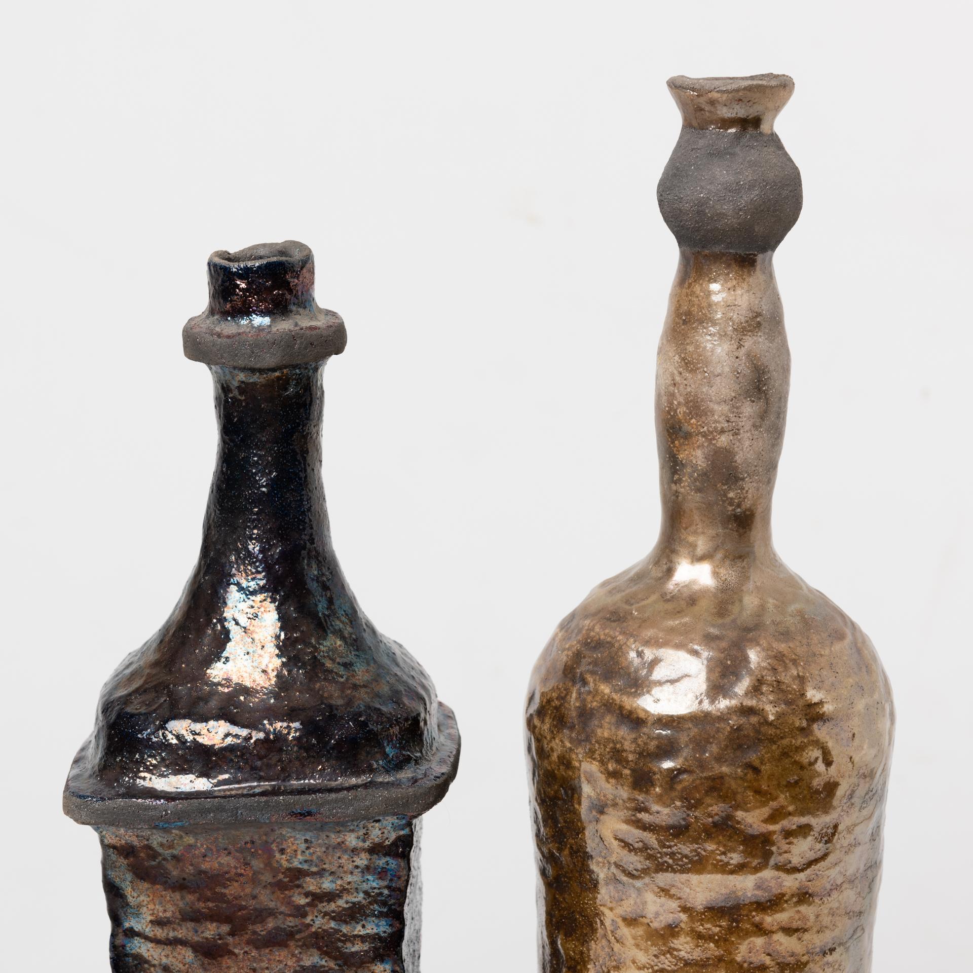 Céramique Bouteilles en céramique Raku en vente