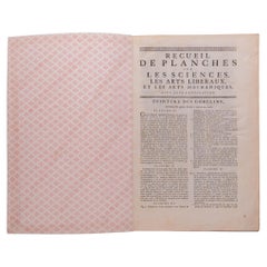 „Tabellen der Naturwissenschaften und der Geisteswissenschaften“ von Diderot und d’Alembert, 1773, über