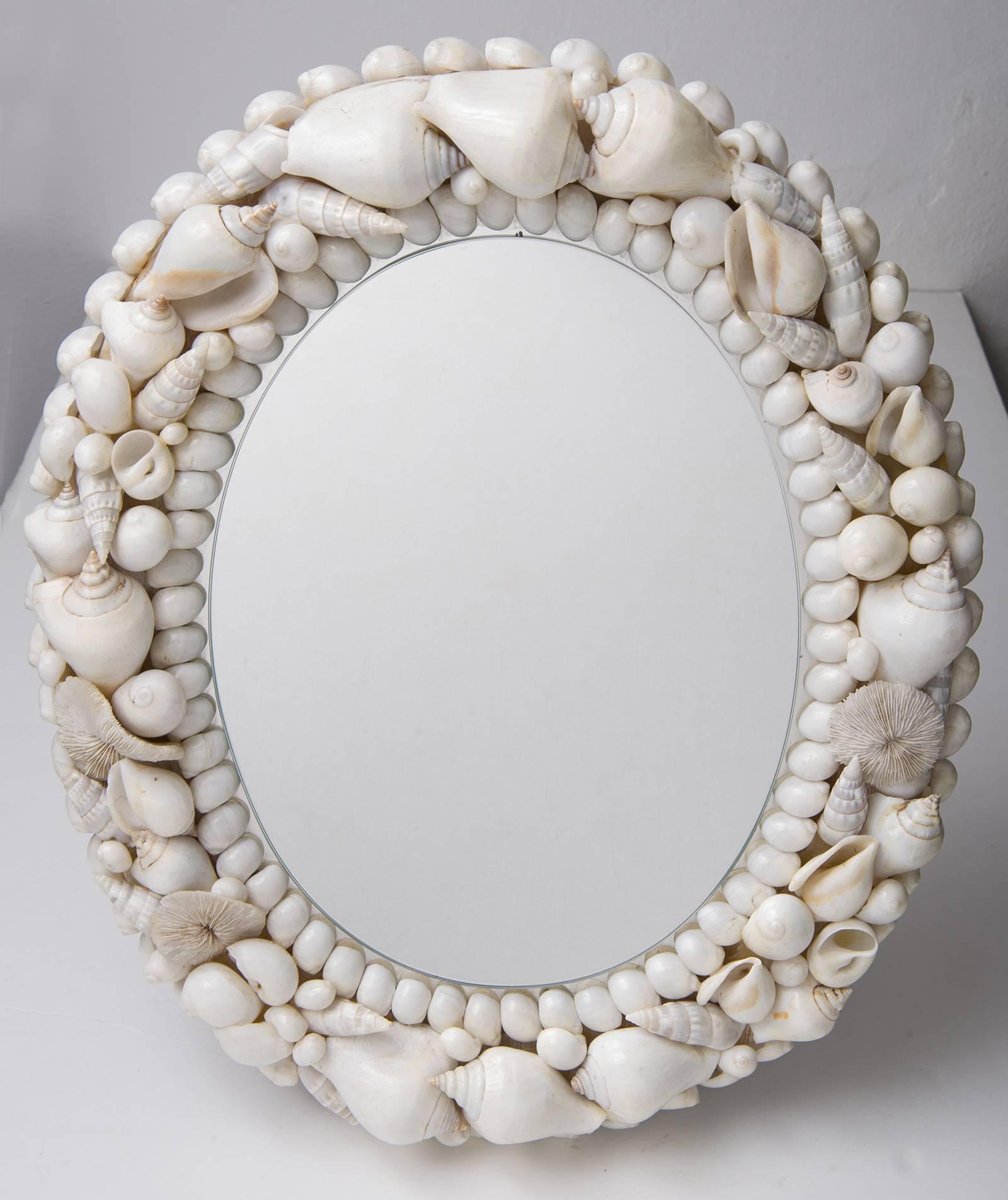 SN-  Dressing  shells table Mirror