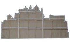 Alte Theaterszenografie mit Stadt – SCHLUSSVERKAUF