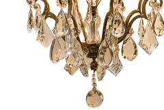18th Century Italian Chandelier, Baccarat Crystal