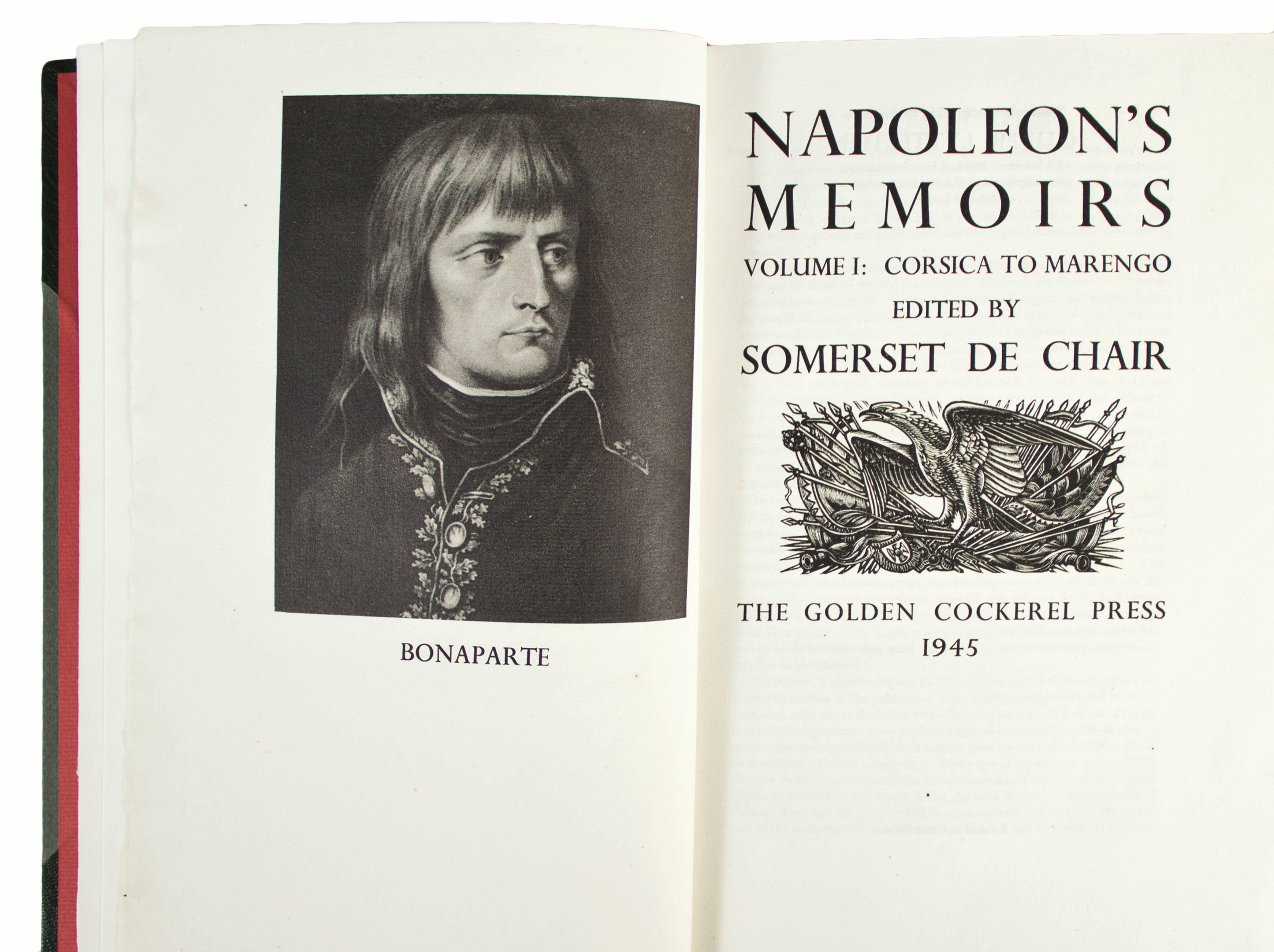 English Napoleon's Memoirs For Sale
