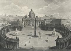 View of St. Peter's and the Vatican, 1867