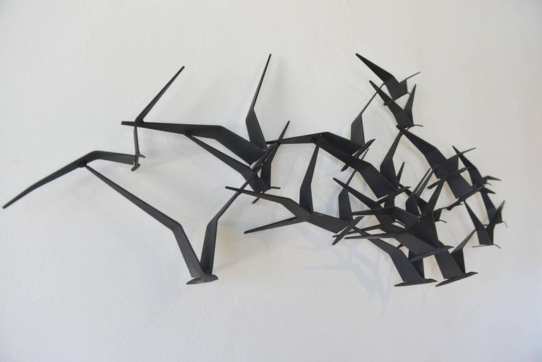Curtis Jere Birds In Flight Wall Sculpture At 1stdibs - C Jere Birds Flying Wall Sculpture Curtis Jere Birds In Flight Wall Sculpture At 1stdibs - C Jere Birds Flying Wall Sculpture