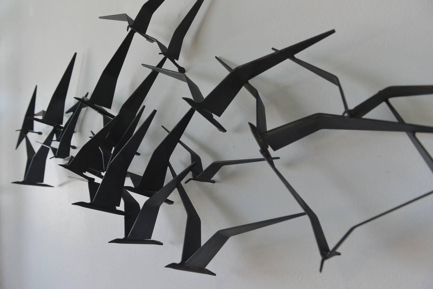 Curtis Jere Birds in Flight Wall Sculpture at 1stdibs