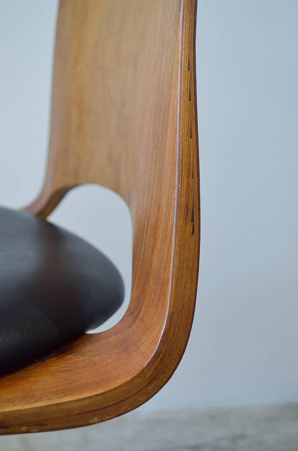 Mid-20th Century Swivel Desk Chair by George Mulhauser for Plycraft