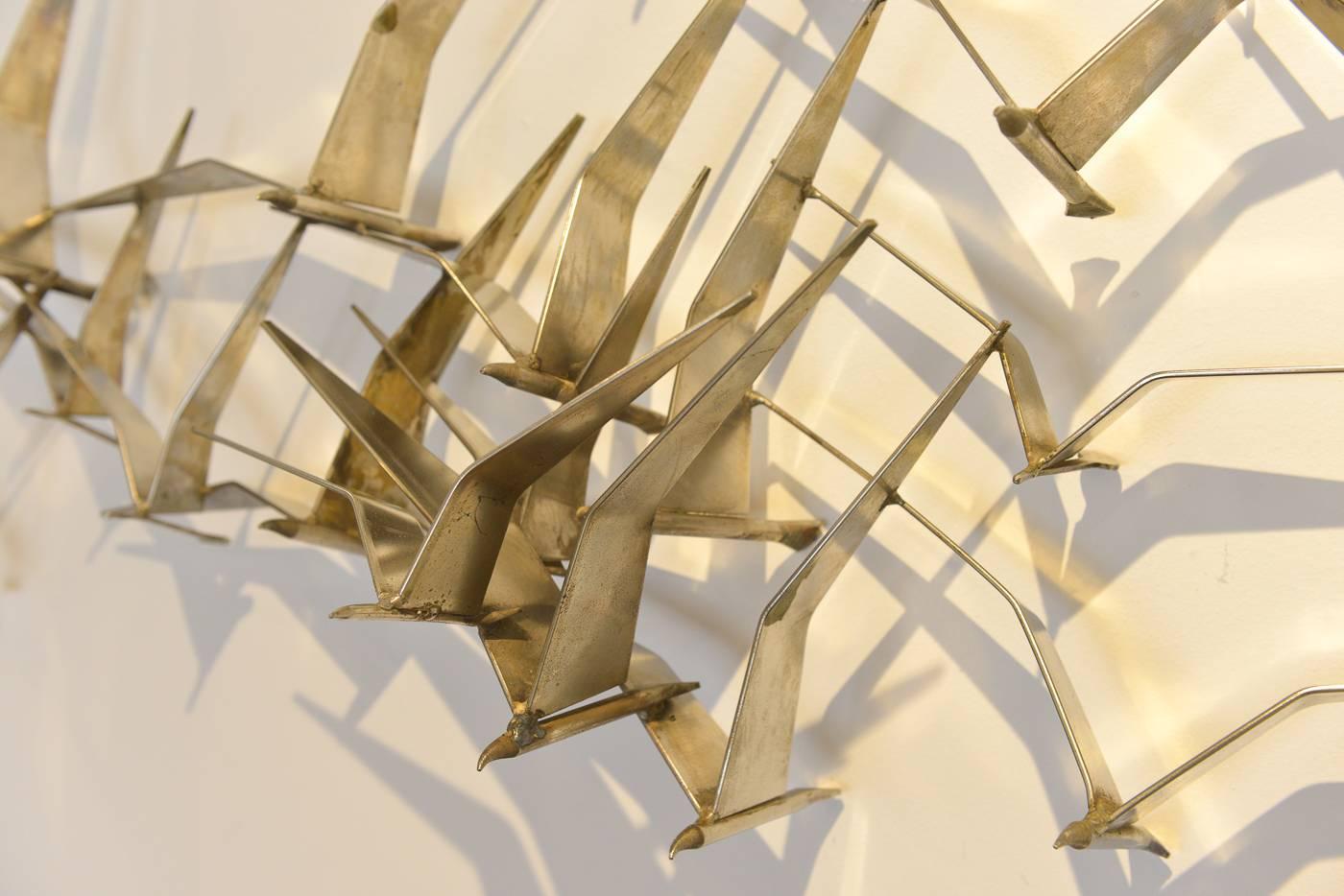 curtis jere birds in flight sculpture