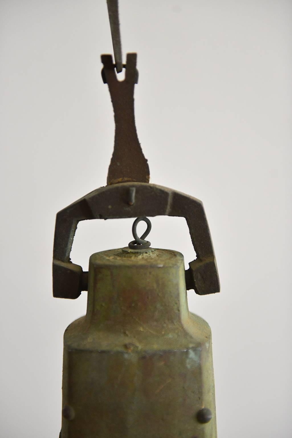 Mid-Century Modern Cast Bronze Wind Bell by Paolo Soleri