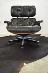 Vintage 1970s Rosewood Eames 670 Lounge Chair