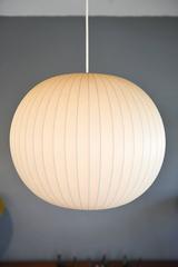 Original George Nelson 'Ball Pendant' Bubble Light