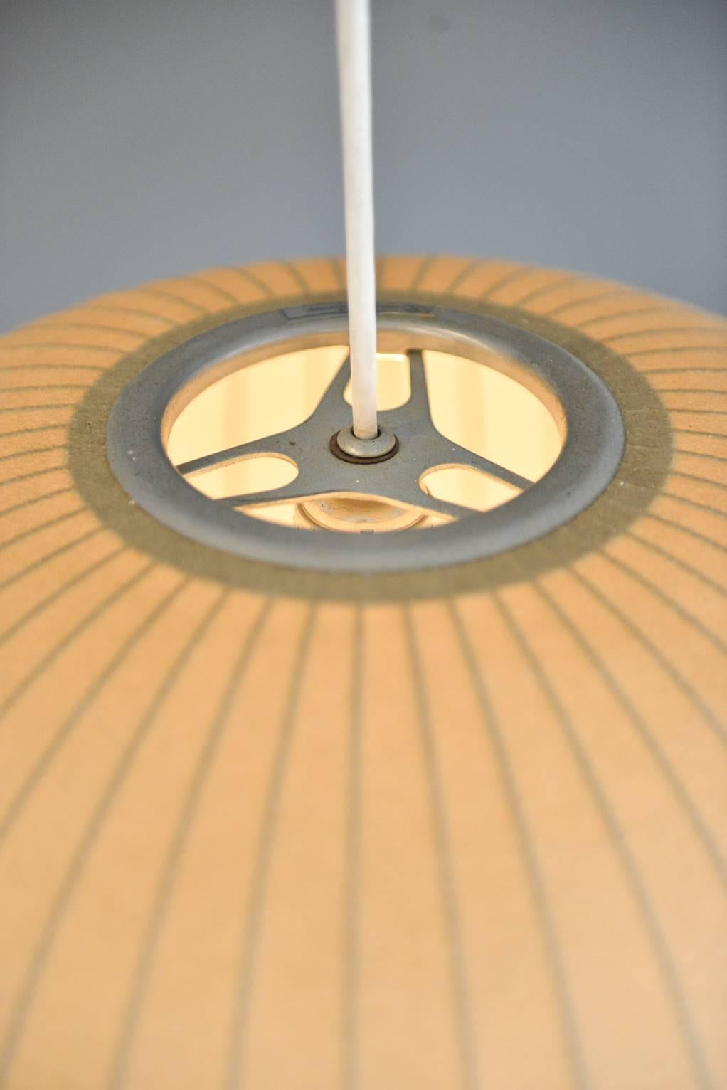 Mid-Century Modern Lampe à bulles originale George Nelson 'Ball Pendant'