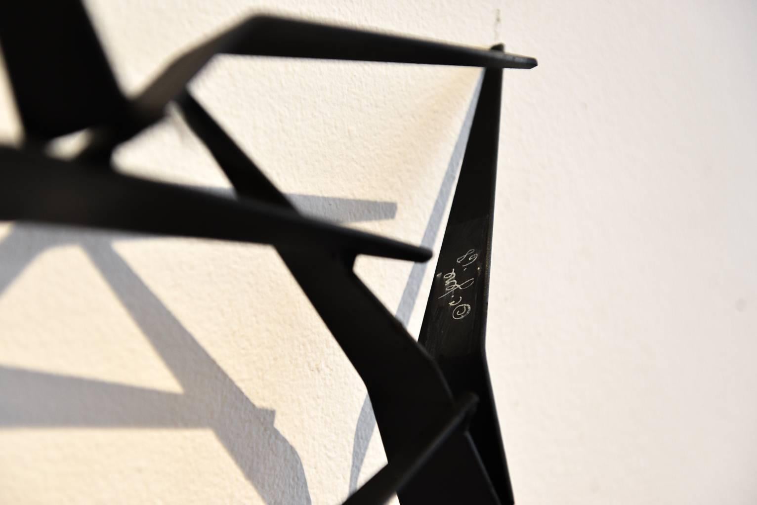 American Curtis Jere Birds in Flight Wall Sculpture, 1968
