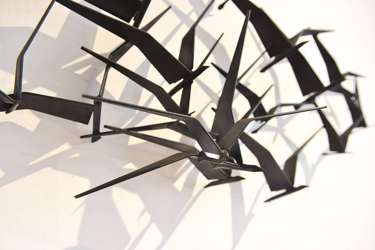 curtis jere birds in flight sculpture