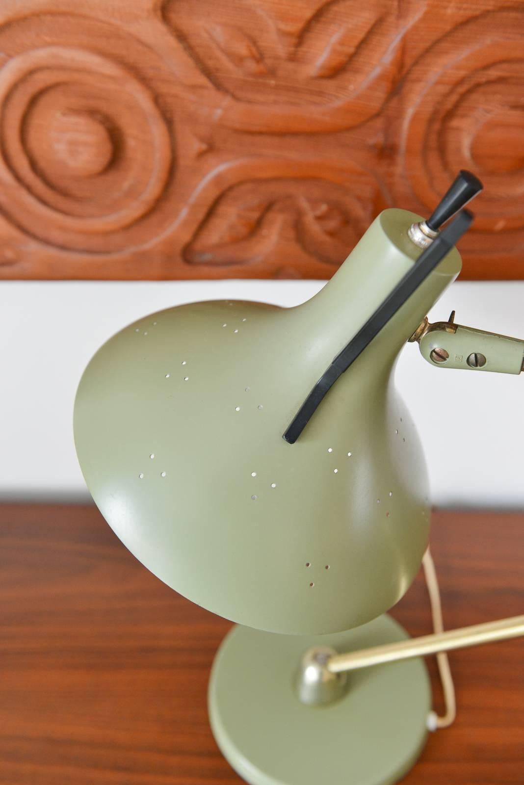 American Enameled Desk Lamp by Maurizio Tempestino for Lightolier